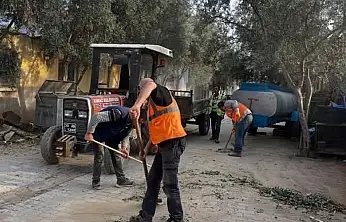 Kiraz Yeni Mahalle'de Temizlik Seferberliği Devam Ediyor