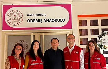 Kızılay Haftası'nda Ödemiş'te Minik Kalplerden Büyük Dayanışma
