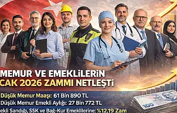 MEMUR VE EMEKLİLERİN OCAK 2026 ZAMMI NETLEŞTİ