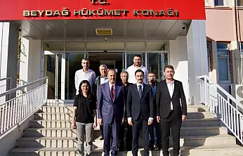 MHP Heyeti Beydağ Kaymakamı'nı Ziyaret Etti