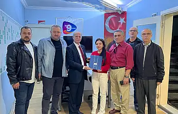 MİLLET PARTİSİ'NDEN TV9 ÖDEMİŞ ŞUBESİNE ZİYARET