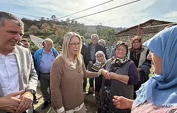 Milletvekili Ceyda Bölünmez Çankırı, Ödemiş'te Yangın Bölgesinde İncelemelerde Bulundu