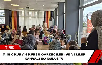 Minik Kur'an Kursu Öğrencileri ve Veliler Kahvaltıda Buluştu