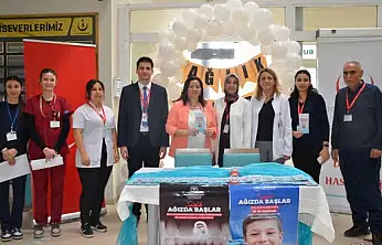 Ödemiş Devlet Hastanesi'nde Ağız ve Diş Sağlığı Standı Açıldı