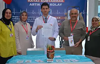 Ödemiş Devlet Hastanesi'nden Organ Bağışı Farkındalığı Etkinliği