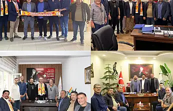 Ödemiş Galatasaray Taraftar Derneği'nden Kurumlara Ziyaret Turu