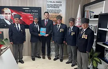 Ödemiş Gaziler Derneği'nden Ödemiş Devlet Hastanesi Başhekimine Ziyaret