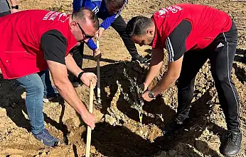 Ödemiş Gençlik Merkezi, Yangın Bölgesinde Fidan Dikti