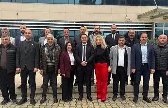 ÖDEMİŞ GIDA ESNAFI YENİ BAŞKANINI MAZBATAYLA TAÇLANDIRDI