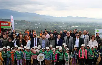 Ödemiş'te 'Başöğretmen Atatürk Hatıra Ormanı' İçin Fidan Dikimi Gerçekleştirildi