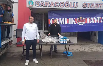 Ödemiş'te Çamlık Tayfa'dan Lokma ve Ayran Hayrı