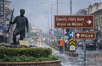 ÖDEMİŞ'TE METREKAREYE YAKLAŞIK 41 KİLOGRAM YAĞIŞ