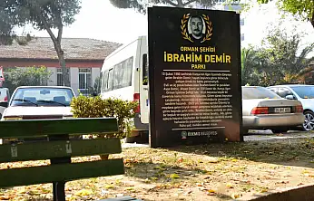 Ödemiş'te Orman Şehitlerinin Adı Parklarda Yaşayacak