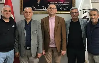 Ödemiş Terziler Odası Başkanı Hüseyin Döner'den Şakir Başaran'a Nezaket Ziyareti