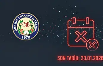 ÖDEMİŞ TİCARET BORSASI'NDAN ÜYELERE KRİTİK UYARI: KAYITLARINIZ SİLİNEBİLİR!