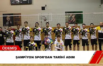 Şampiyon Spor'dan tarihi adım