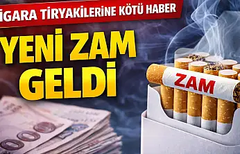 Sigara Tiryakilerine Kötü Haber: Yeni Zam Geldi