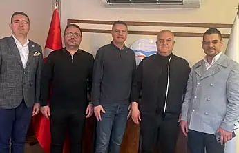 TAHSİLDAR EGE VE AKDENİZ BÖLGE MÜDÜRÜ ÖDEMİŞ TİCARET ODASI'NI ZİYARET ETTİ