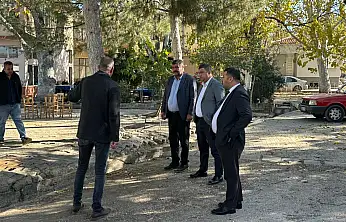 Tire Belediyesi Kırtepe Mahallesi'nde Meydan ve Çevre Düzenleme Çalışmalarına Başladı