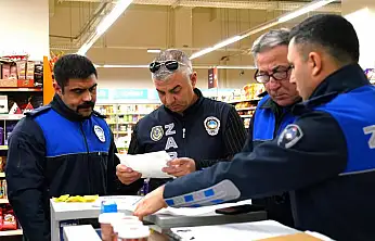 TİRE BELEDİYESİ'NDEN MARKETLERDE SKT VE GRAMAJ DENETİMİ