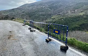 Tire - Cambazlı yolunda risk uyarısı