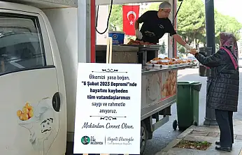 Tire'de 6 Şubat depremi anıldı