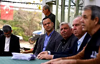 TİRE'DE ÇİFTÇİLERE 'TARIMSAL SULAMADA SU TASARRUFU' EĞİTİMİ