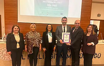 TİRE'DE İKİ OKULA AVRUPA'DAN PRESTİJLİ ETİKET