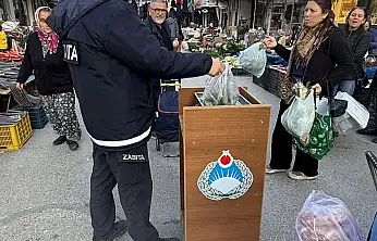 Tire'de Salı Pazarı'nda Ölçü ve Tartı Aletlerine Sıkı Denetim