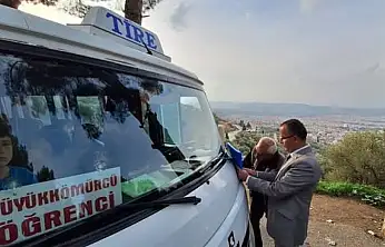 Tire'de Taşımalı ve Özel Eğitim Servisleri Denetlendi