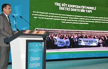 Tire Süt Kooperatifi Konya'da ilgi odağı oldu