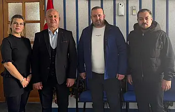 TV9 VE KÜÇÜK MENDERES GAZETESİ'NDEN ÖDEMİŞ TERZİLER ODASI BAŞKANI HÜSEYİN DÖNER'E ZİYARET