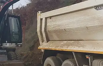 UMURLU MAHALLESİ'NDE ŞARAMPOL GENİŞLETME ÇALIŞMASI