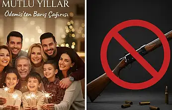 YILBAŞI MESAJI: SİLAH SESLERİ DEĞİL, HUZUR VE MUTLULUK ÖNDE OLMALI