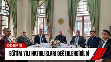 Eğitim yılı hazırlıkları değerlendirildi