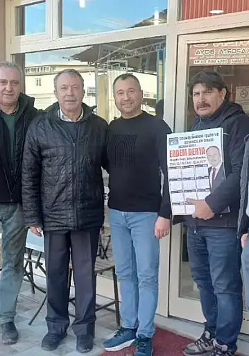 ERDEM DERYA: 'BU ODA, ÜRETENLERİN VE İŞ YAPANLARIN ODASI OLACAK'