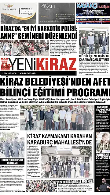 E-Gazete - Tarih: 22 Ekim 2025