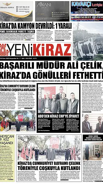 E-Gazete - Tarih: 30 Ekim 2025