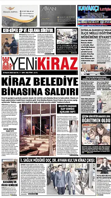 E-Gazete - Tarih: 26 Kasım 2025