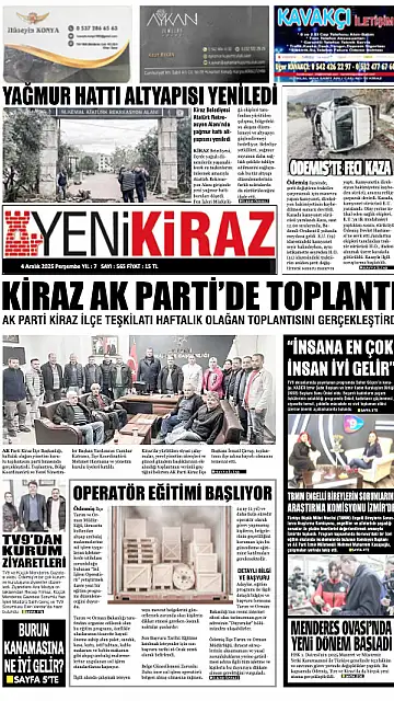 E-Gazete - Tarih: 04 Aralık 2025