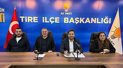 AK Parti Tire İlçe Teşkilatı Yönetim Kurulu Toplantısını Gerçekleştirdi