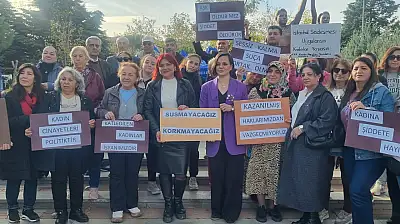 Karabağlar'dan Kadına Şiddete Karşı Tek Yürek Mesajı