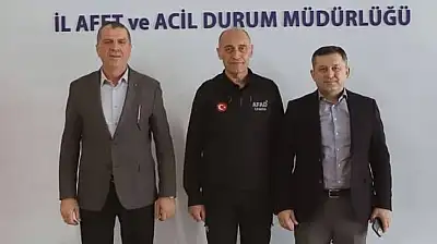 ÖDEMİŞ'TE YANGIN MAĞDURLARI İÇİN AFAD ZİYARETİ