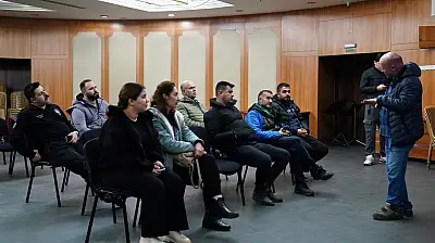 TİRE BELEDİYESİ PERSONELİNE YANGIN EĞİTİMİ VERİLDİ