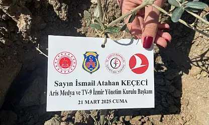 Ödemiş'te 4 Bin Zeytin Fidanı Toprakla Buluştu