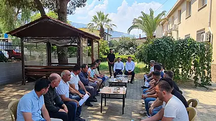 Beydağ'da Orman Yangınına Destek Veren Kuruluşlara Teşekkür Belgesi