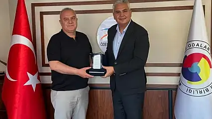 Kaymakam Fatih Aksoy'dan Ödemiş Ticaret Odası'na Veda Ziyareti