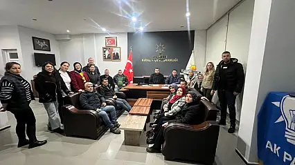 Kiraz AK Parti İlçe Yönetimi Toplantı Yaptı