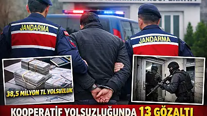 Kiraz'daki iki Tarımsal Kalkınma kooperatifine yönelik yolsuzluk operasyonu: 13 gözaltı