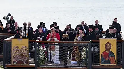 Papa 14. Leo, İznik'te Ayine Katıldı, Programı İstanbul'da Devam Edecek